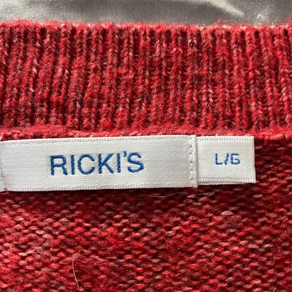 Ricki’s ladies rust sweater L - Picture 4 of 7